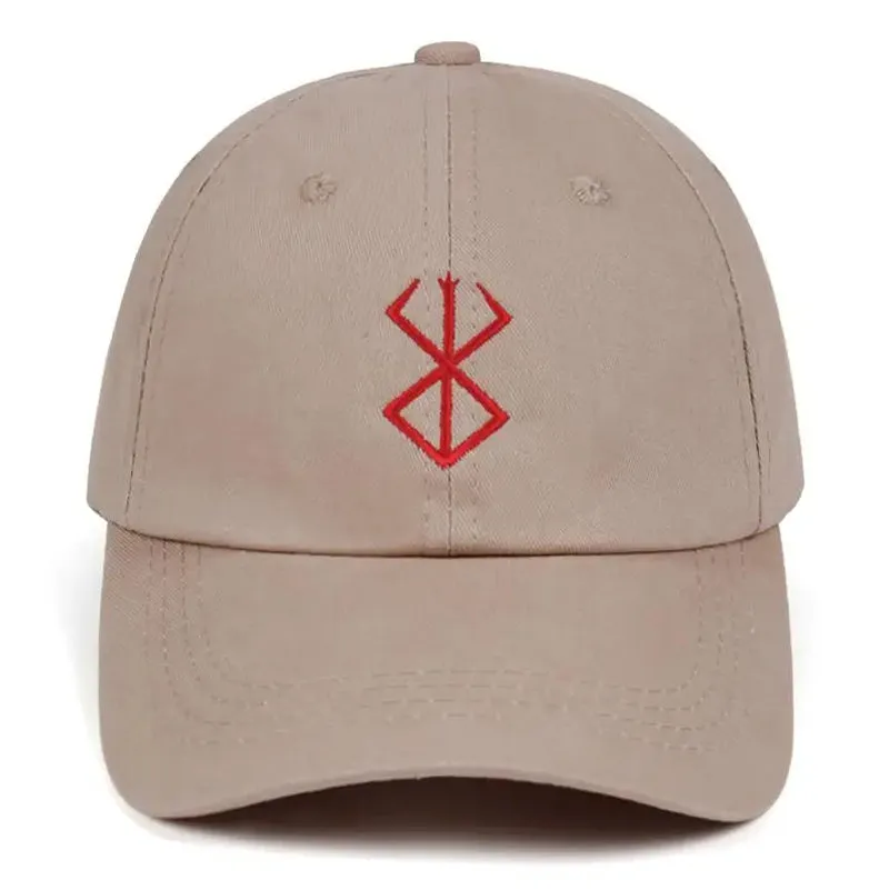 100% Cotton BERSERK Dad Hat Kentarou Miura Comic Baseball Caps Anime Fan Hats for Women Men Man Snapback Berserk
