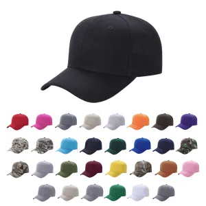 12 Pack Velcro Baseball Cap – Classic Style and Adjustable Fit
