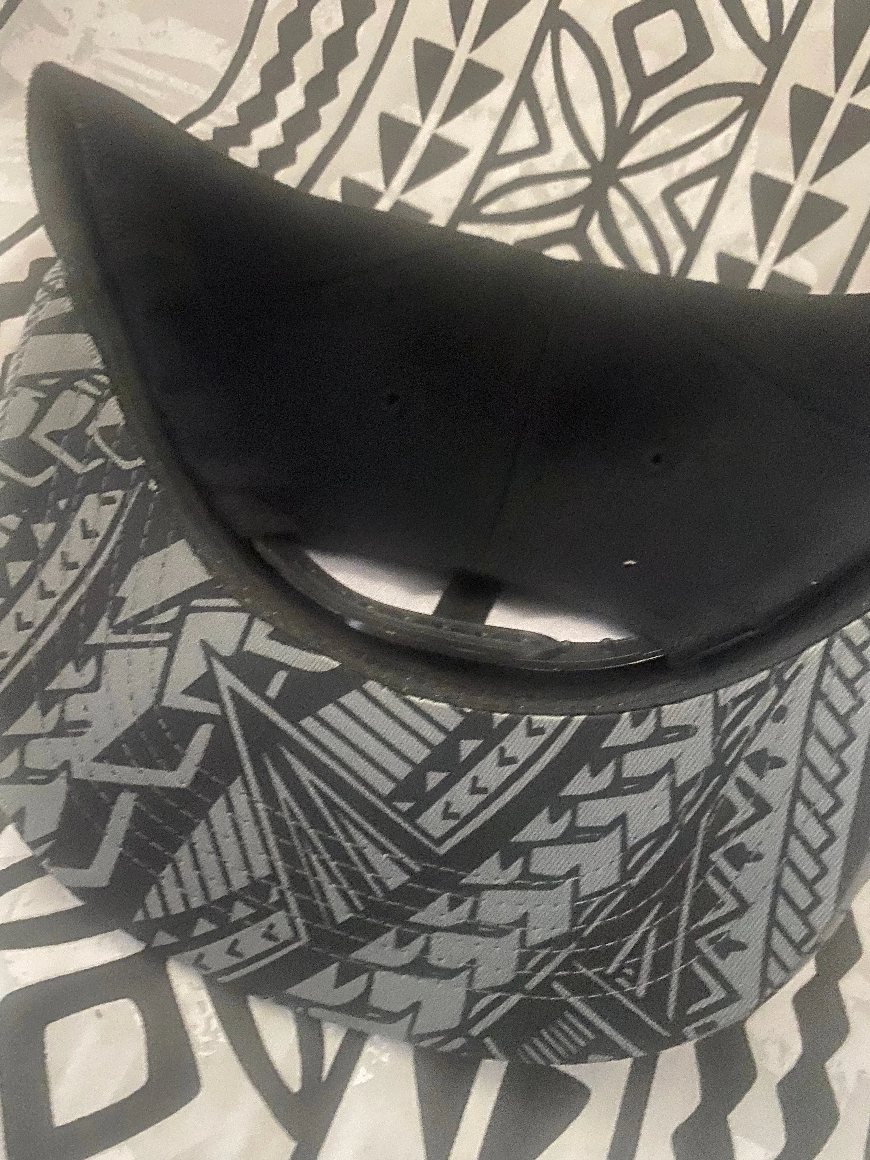 3 STARS AND SUN Filipino GRAY Tribal Brims