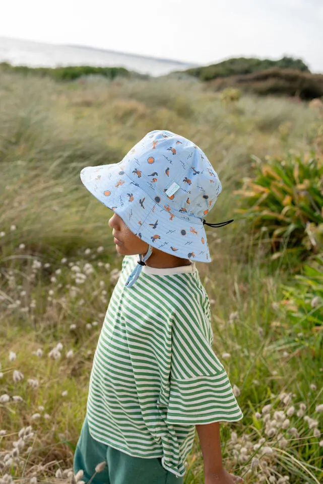 ACORN Sea Life Wide Brim Bucket Hat