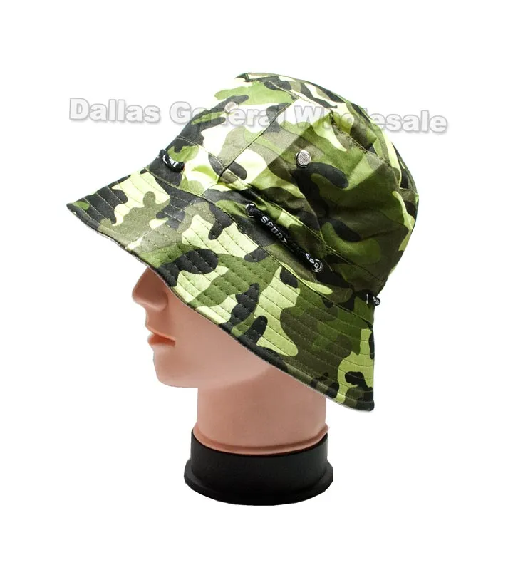 Adults Camouflage Fishing Hats Wholesale