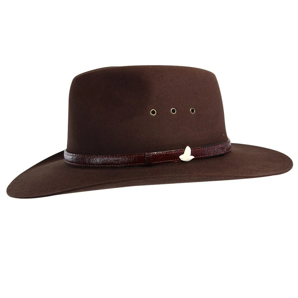 Akubra Angler Hat - Loden