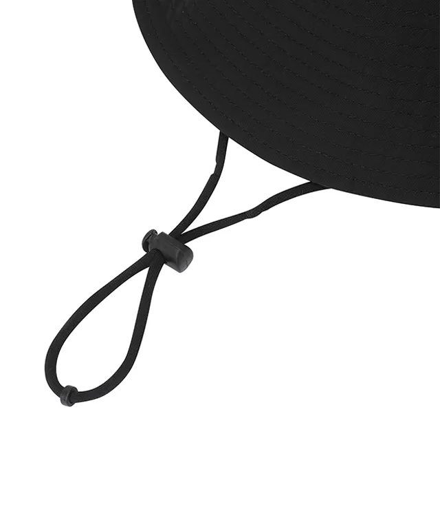 ANEW Unbalanced Wide Brim Bucket Hat - Black