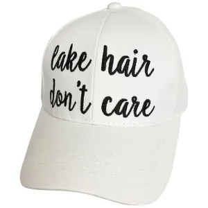 BA-2017 Lake Hair White Cap