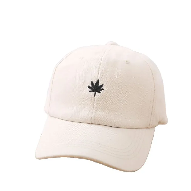 Baseball Cap Cannabis Embroidery