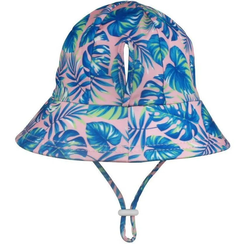 Bedhead Girls UPF50  Ponytail Bucket Swim Hat 'Mahalo' Print