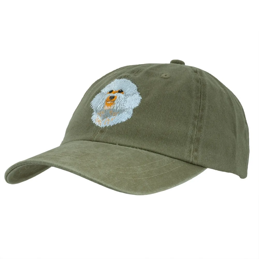 Bichon Frise Adjustable Baseball Cap