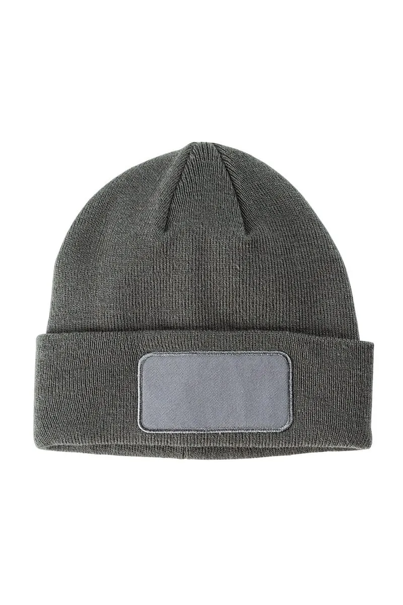 Big Accessories BA527: Patch Beanie