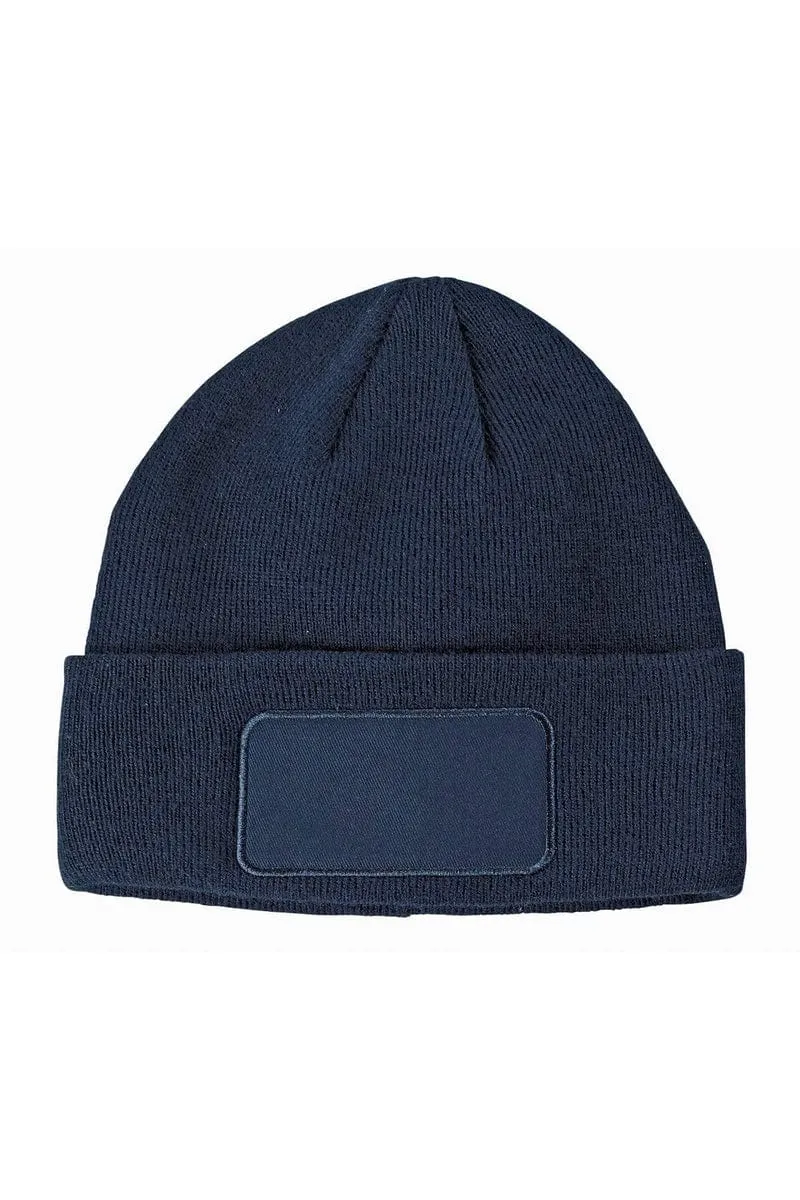 Big Accessories BA527: Patch Beanie