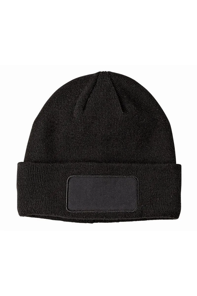 Big Accessories BA527: Patch Beanie