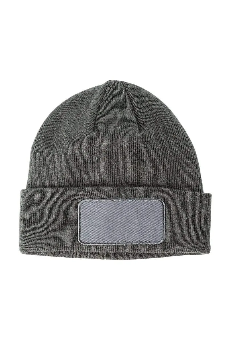 Big Accessories BA527: Patch Beanie