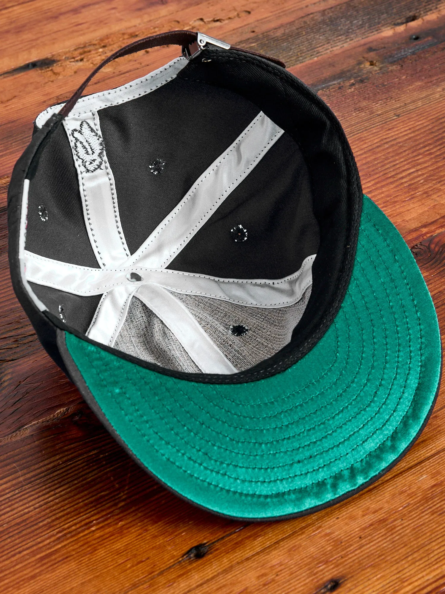 Blue Owl Baseball Cap in Charcoal