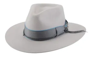 Brittoli Wool Felt Hat - Carte Blanche in Silverbelly