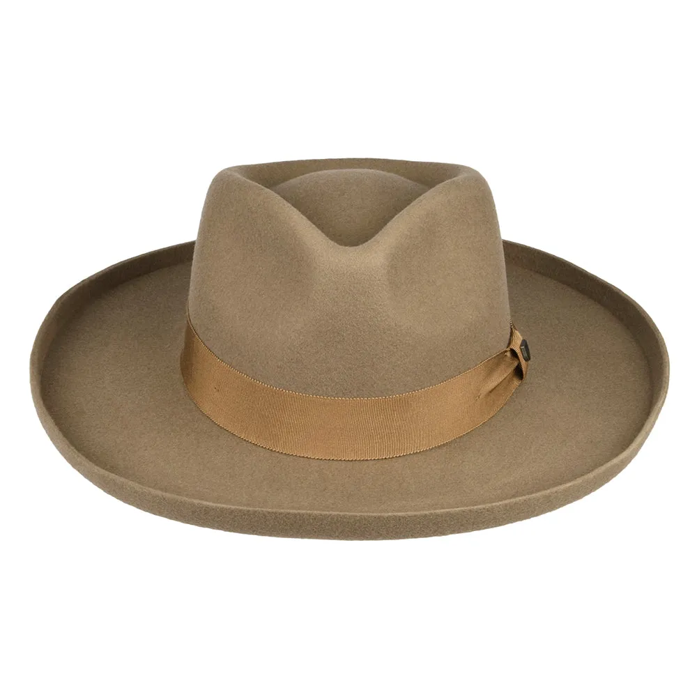 Brixton Hats Capsule Wool Felt Fedora Hat - Sand