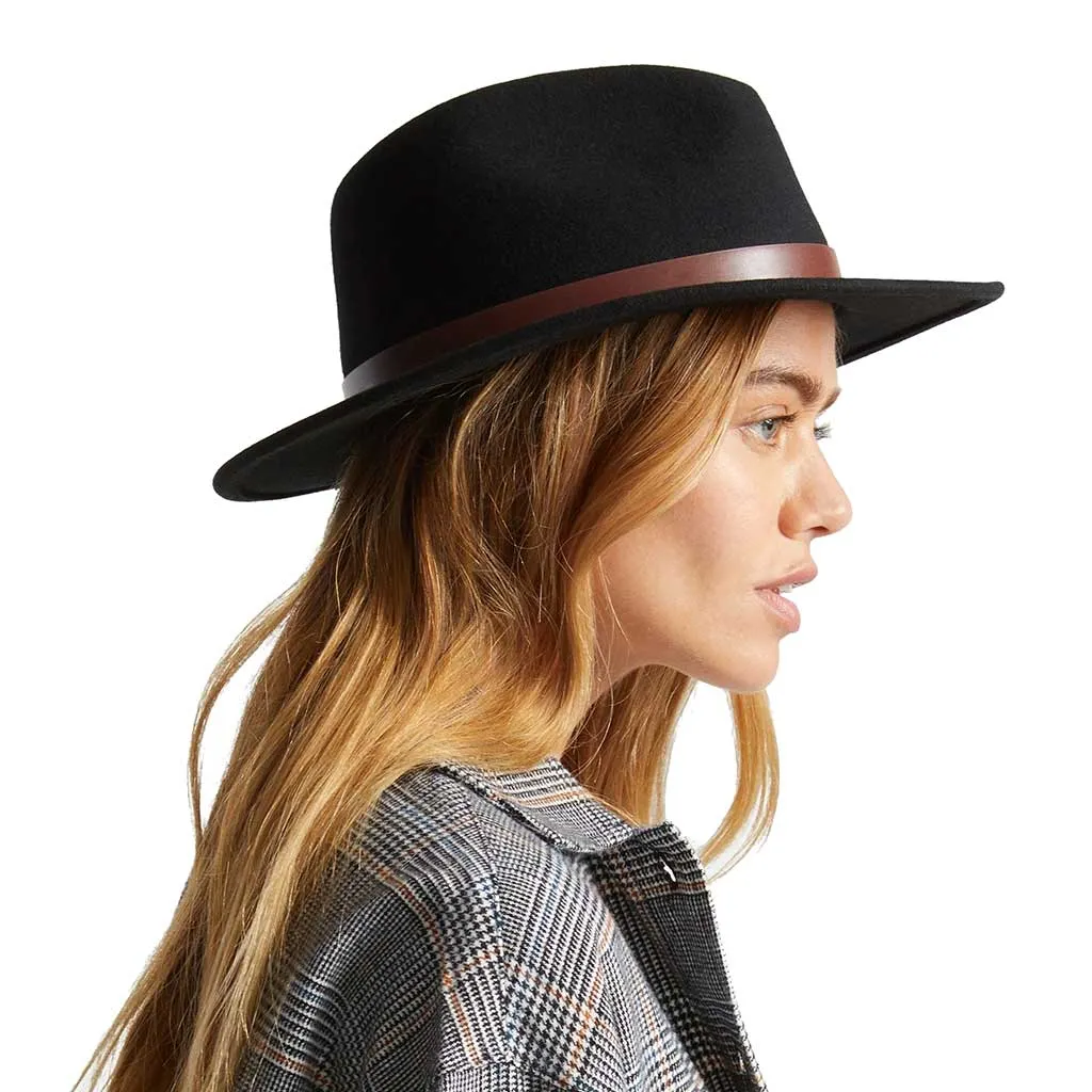 Brixton Messer Fedora - Black