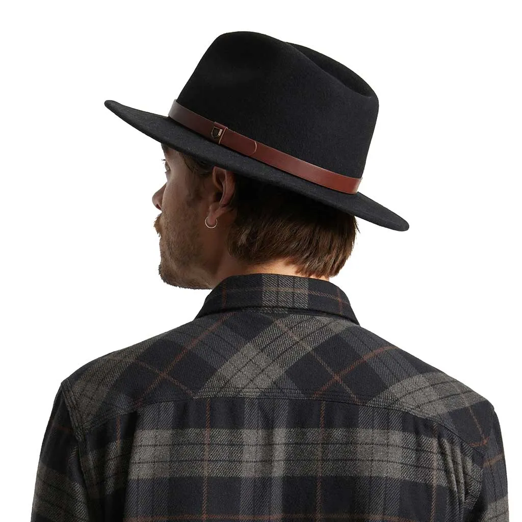 Brixton Messer Fedora - Black