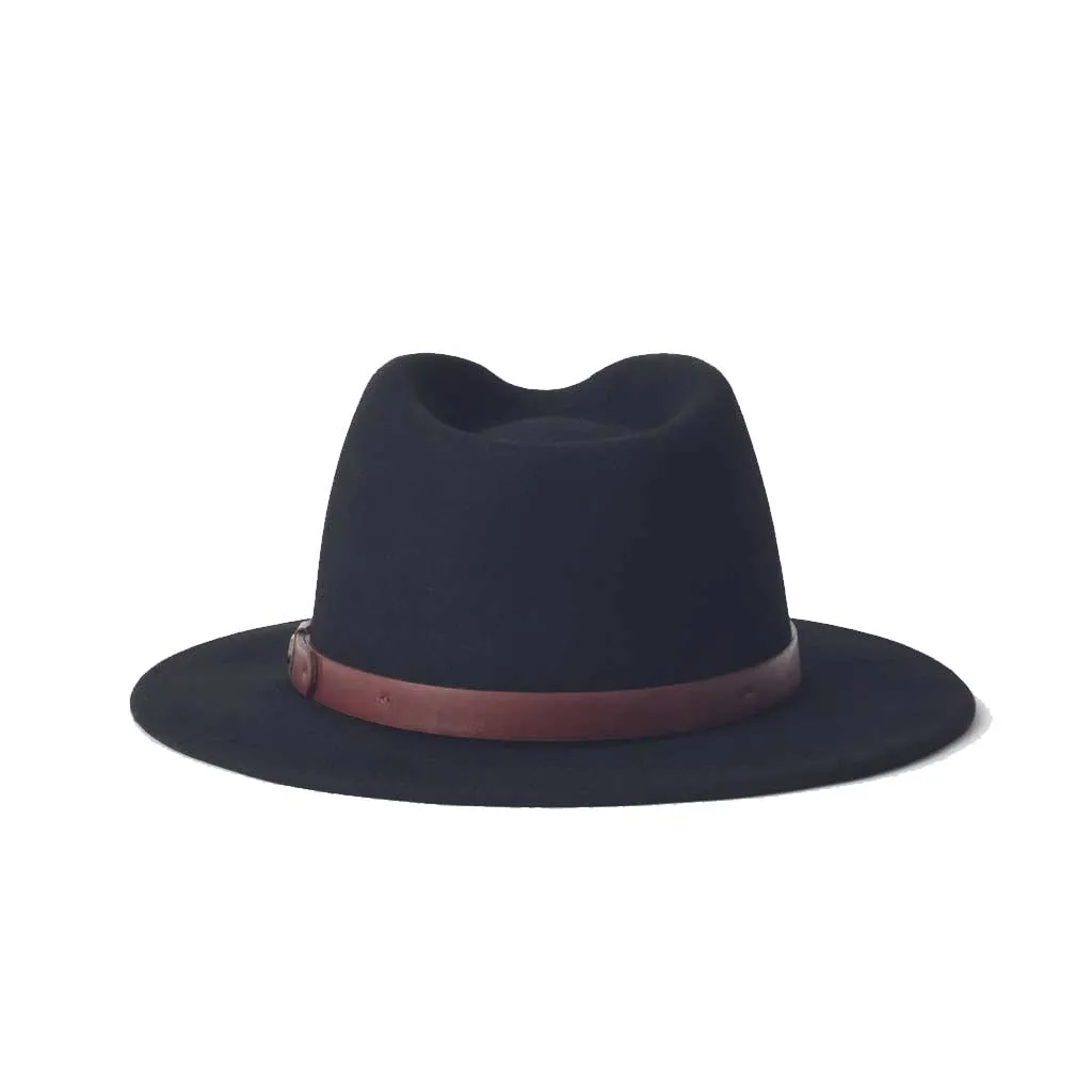 Brixton Messer Fedora - Black