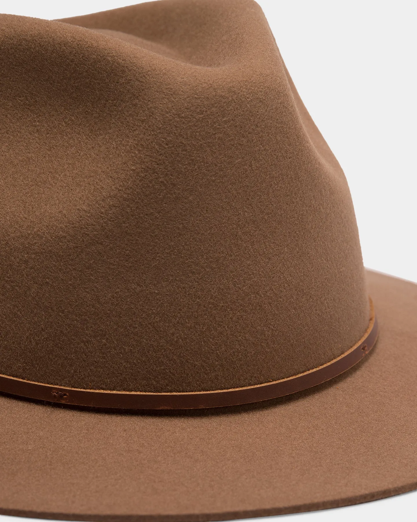 Brixton Wesley Fedora Coconut