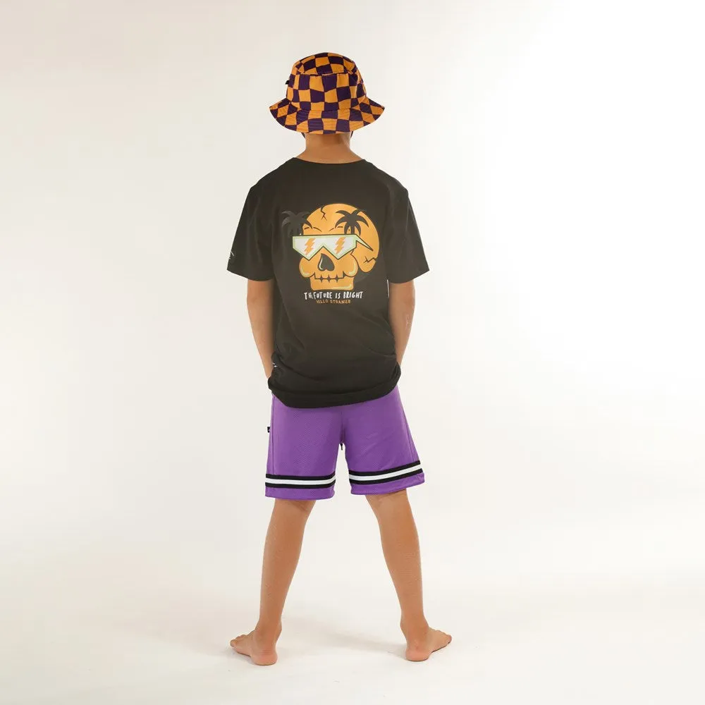 BUCKET HAT - Orange Check
