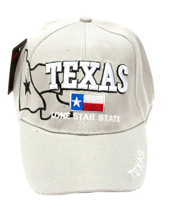 Casual Baseball Caps-"Texas" Design