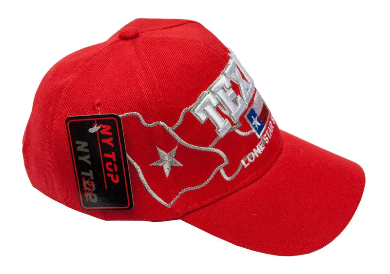 Casual Baseball Caps-"Texas" Design