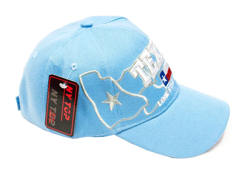 Casual Baseball Caps-"Texas" Design