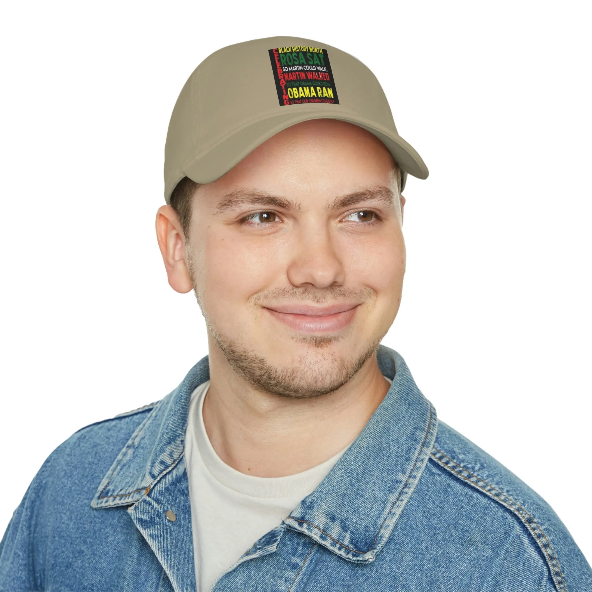 Celebrating Black History Month Low Profile Baseball Cap