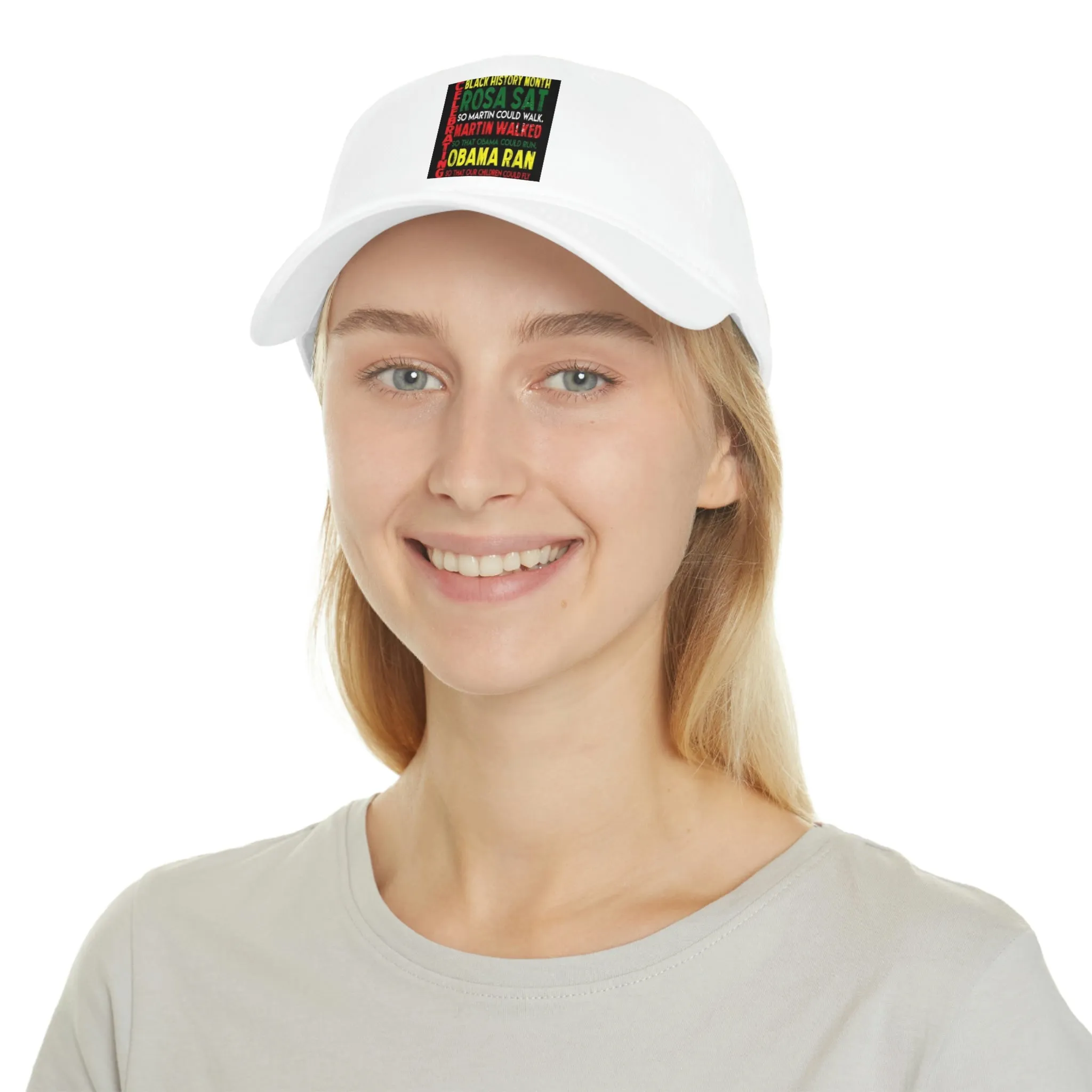 Celebrating Black History Month Low Profile Baseball Cap