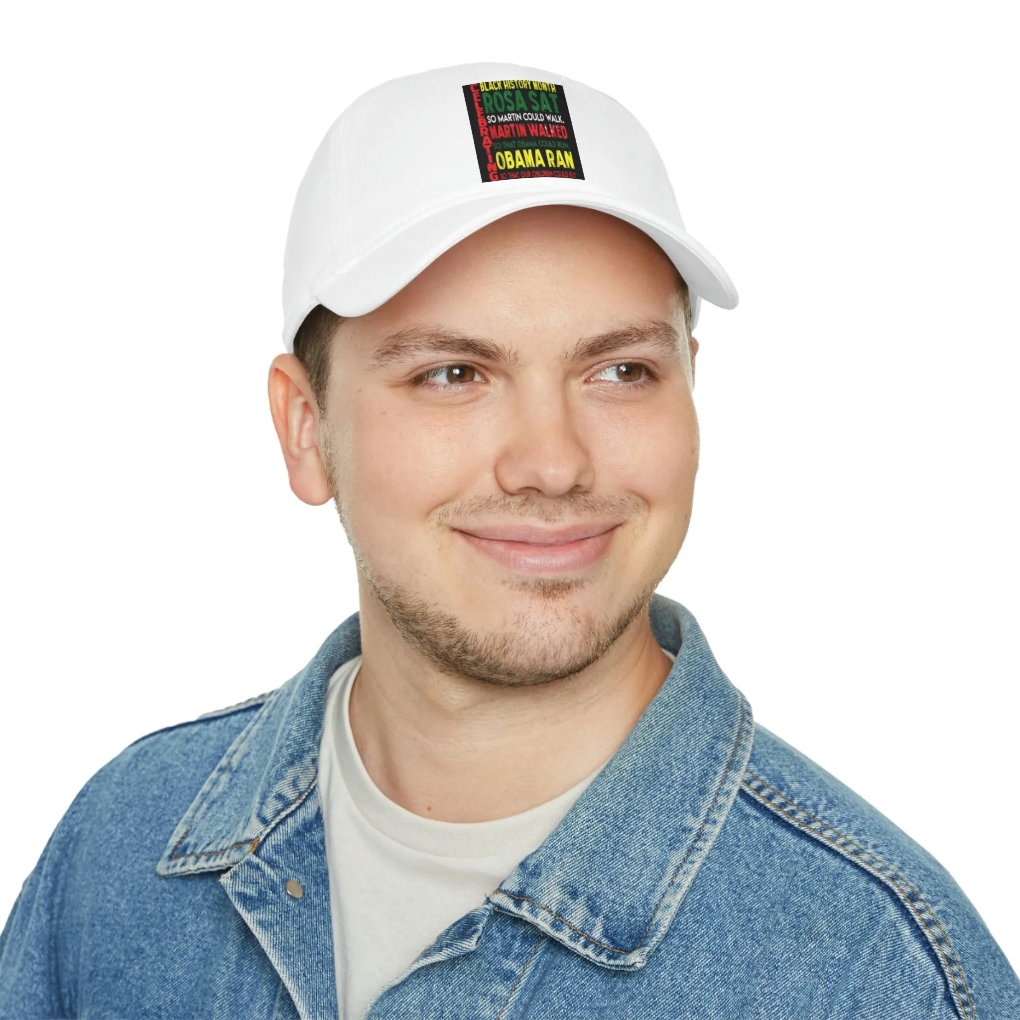 Celebrating Black History Month Low Profile Baseball Cap