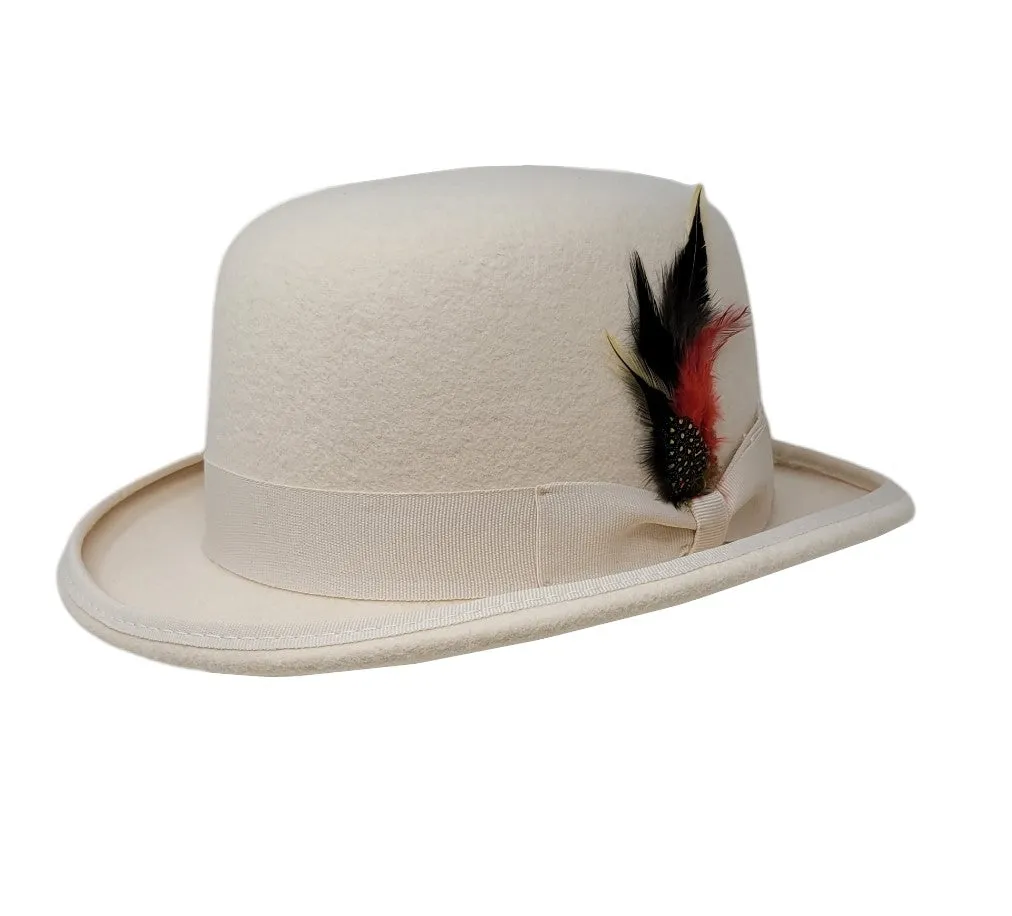 Classic Men's Derby Bowler Hat | Crafted from 100% Australian Wool