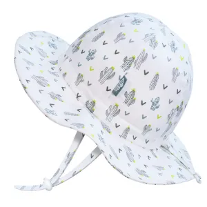 Cotton Floppy Sun Hat, 50  UPF, Adjustable – Cactus
