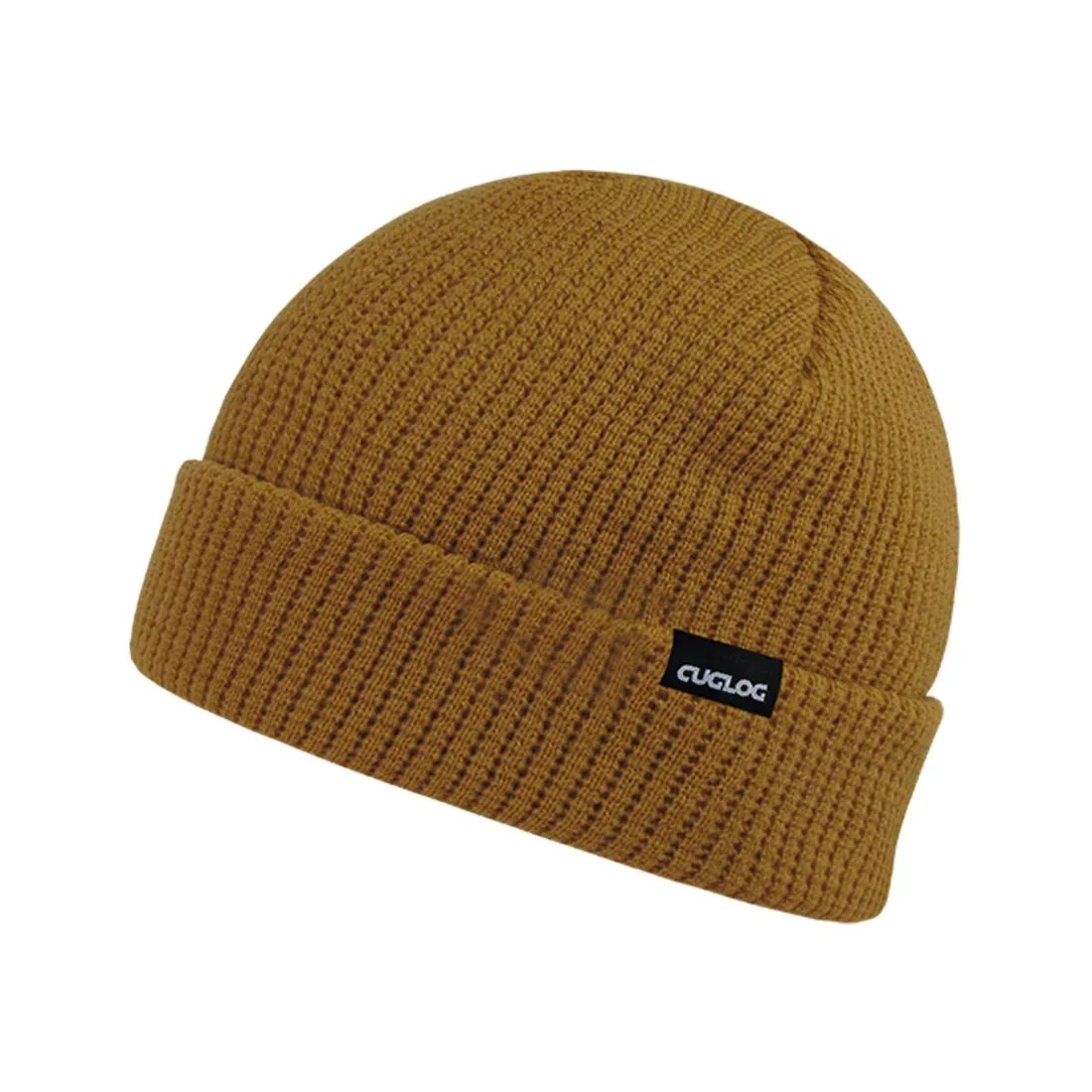 Cuglog K041 Taranaki Cuffed Slouched Knit Beanies Hats Winter Ski Skull Caps