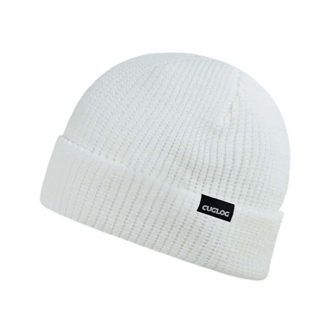 Cuglog K041 Taranaki Cuffed Slouched Knit Beanies Hats Winter Ski Skull Caps