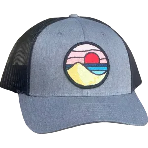 Curved Brim Trucker with Beach Day Patch