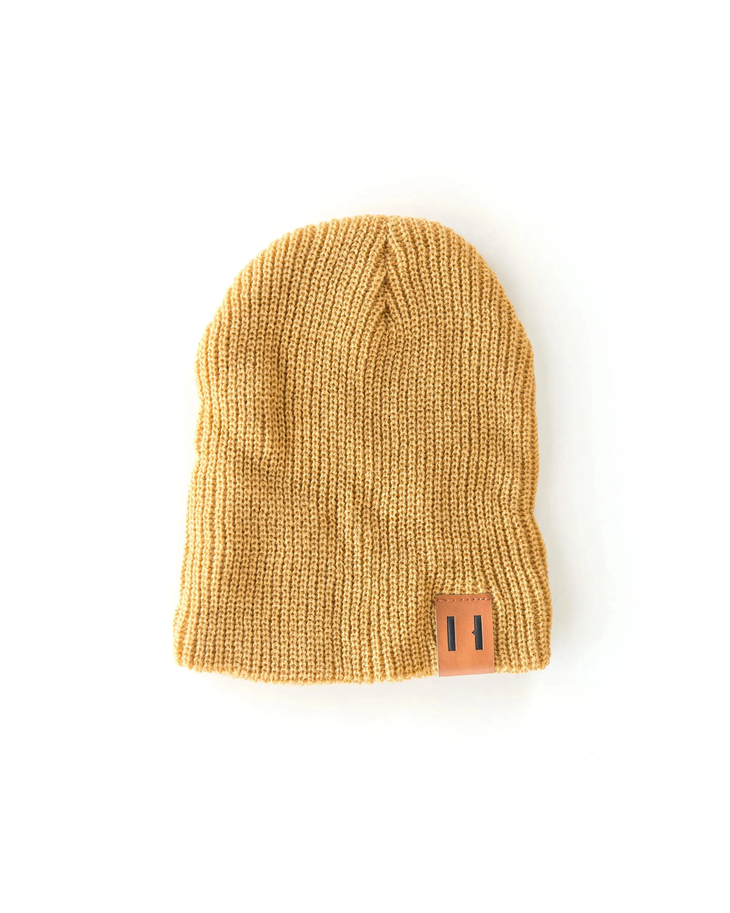 Daddy & Me Dude Beanie in Mustard Yellow *Sold Separately*