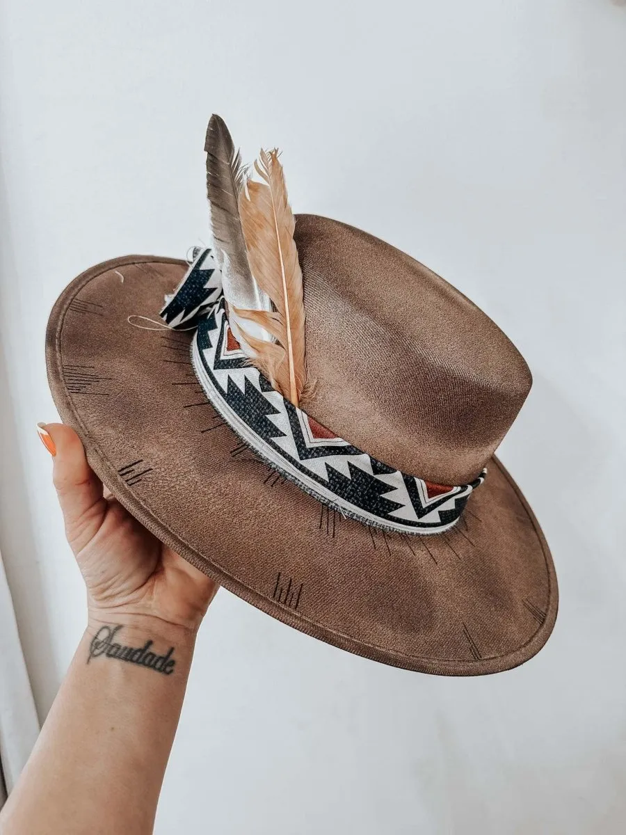 Deanna Western Fedora Hat