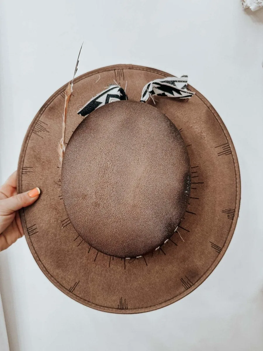 Deanna Western Fedora Hat
