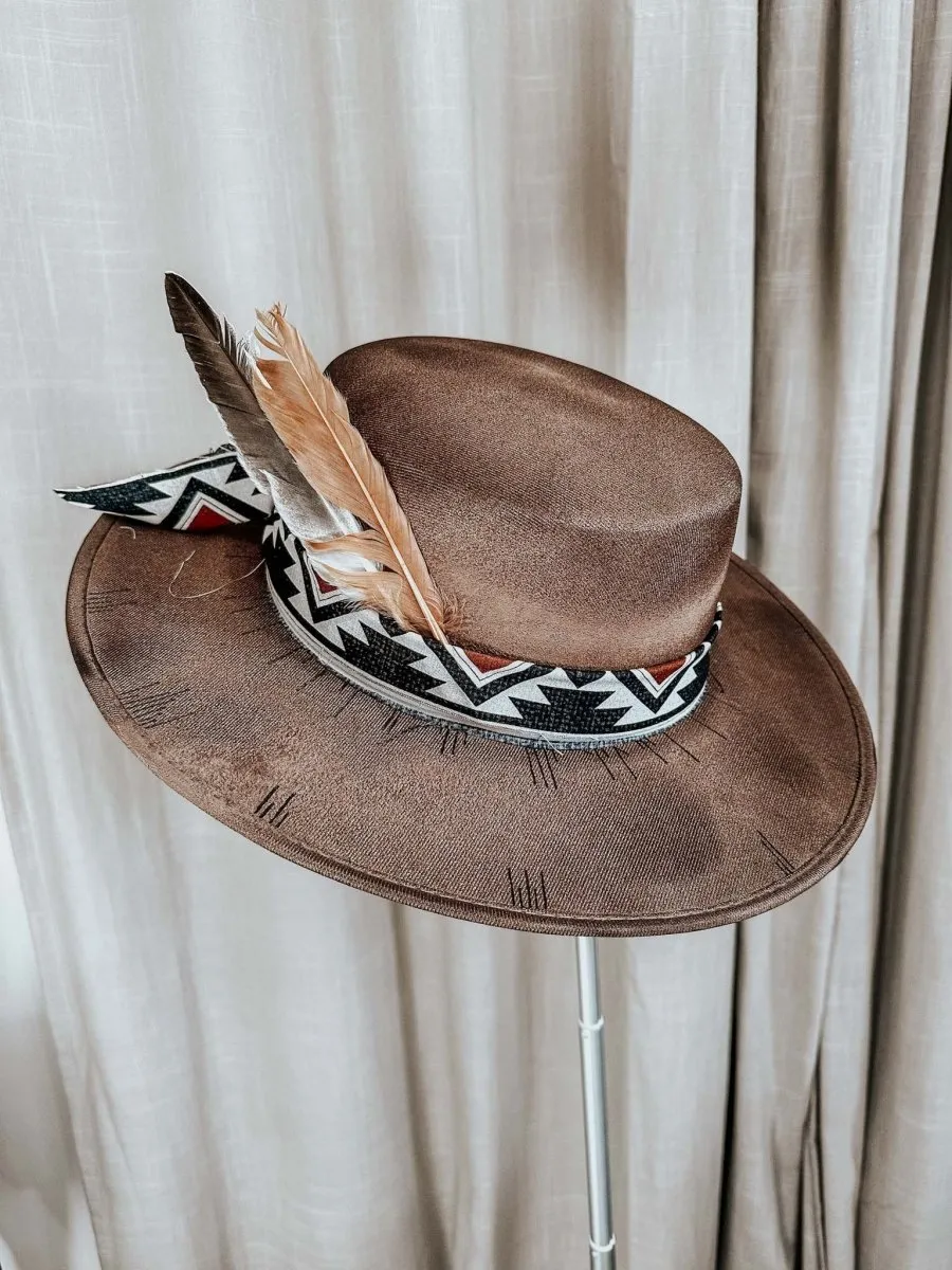 Deanna Western Fedora Hat
