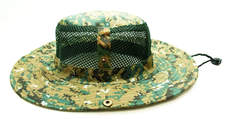 Desert Digital Camouflage Mesh Bucket Hat