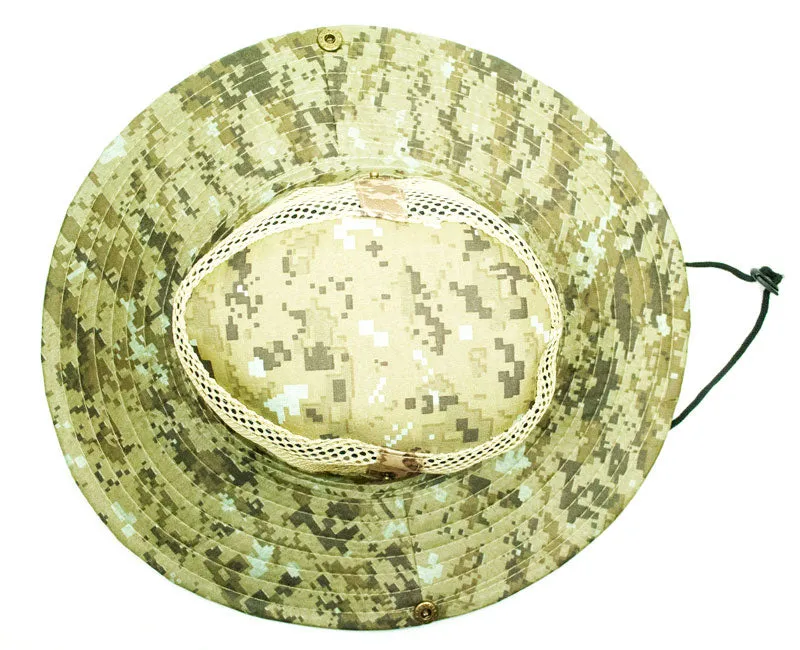 Desert Digital Camouflage Mesh Bucket Hat