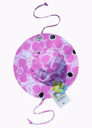 Flap Happy sun hats - pink flower