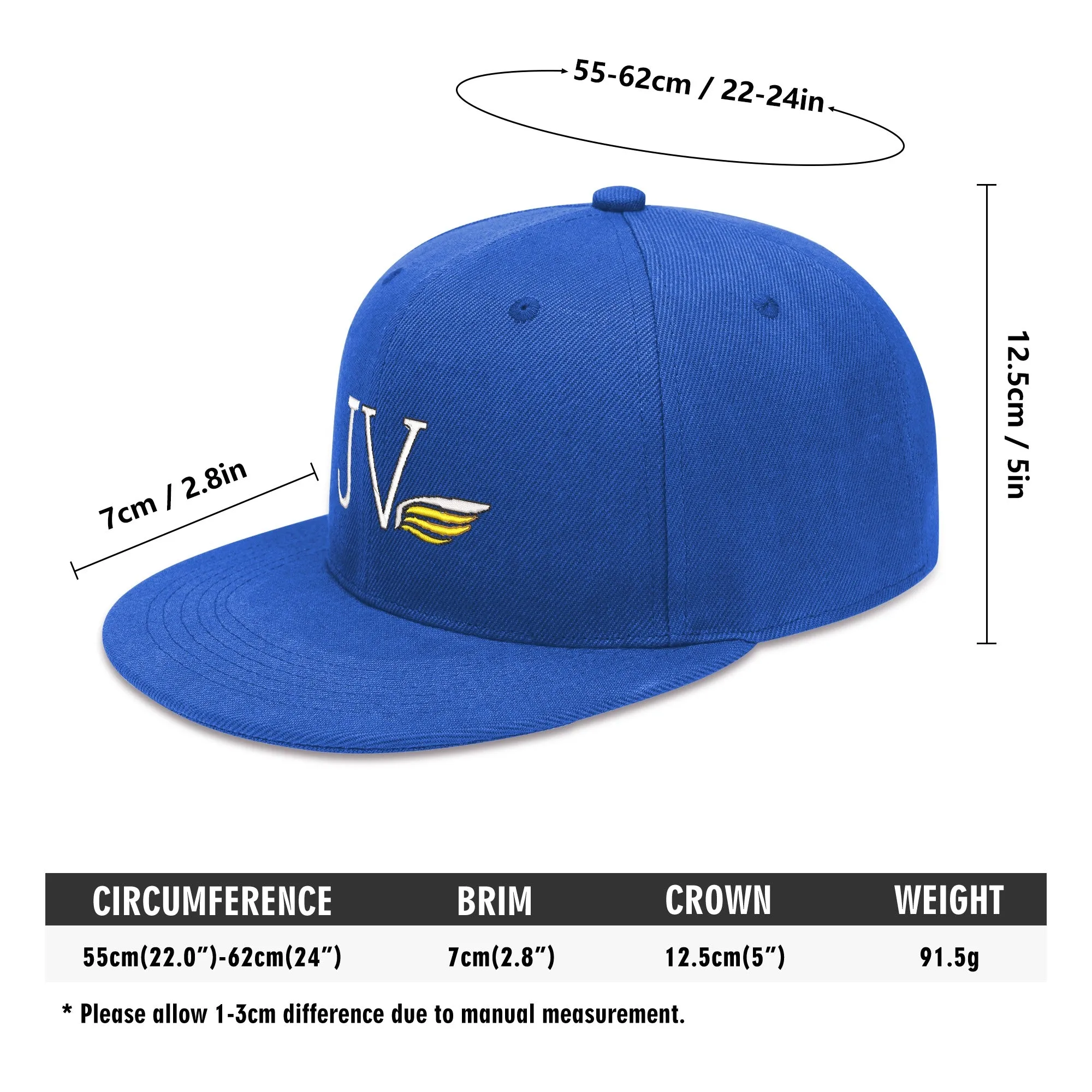 Four Sides Embroidered Hip-hop Hats