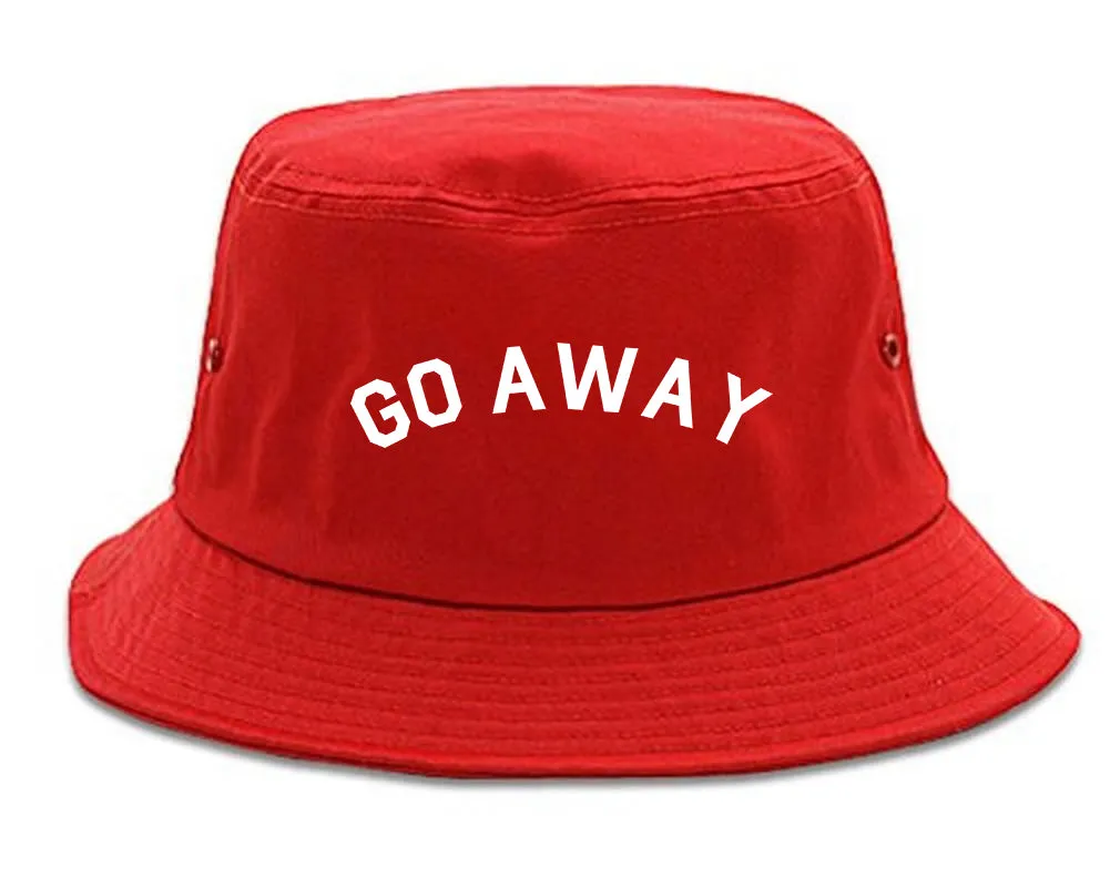 Go Away Mens Bucket Hat
