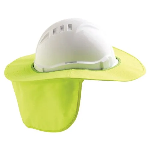 Hard Hat V6 & V9 Plastic/Polyester Hard Hat Brim and Neckflap