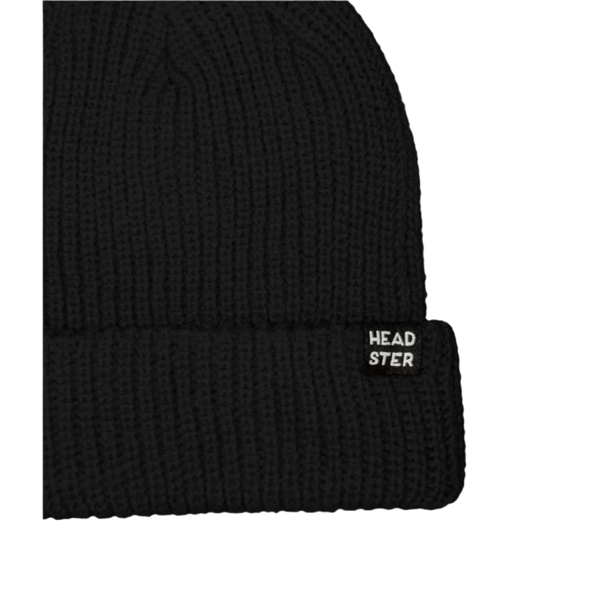 Headster Minimal Beanie - Black