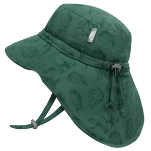 Jan & Jul Gro-with-me Aqua Dry Adventure Hat - Forest Friends