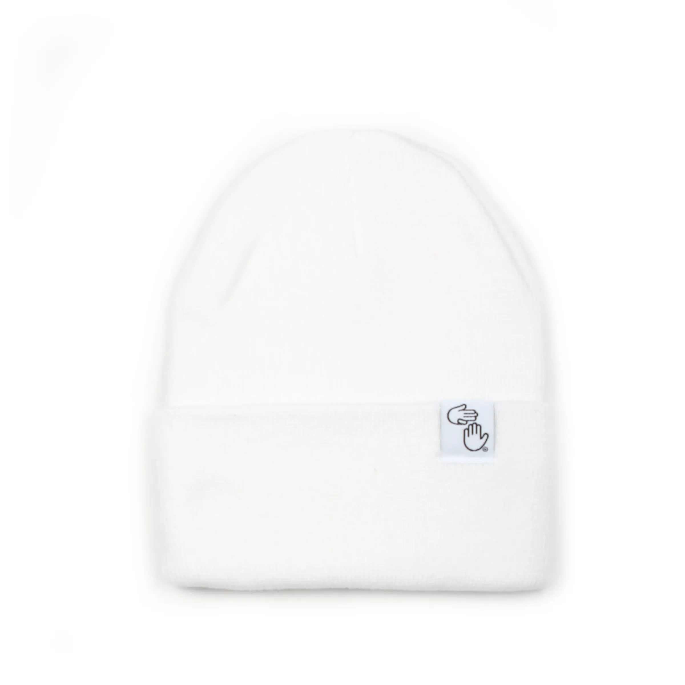 Knit Beanie (White)