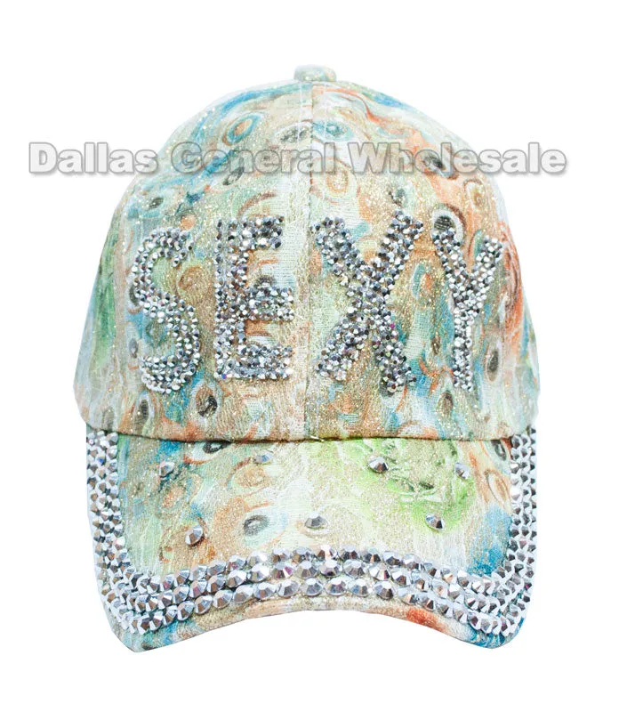 Ladies Fashion Bling Bling SEXY Caps Wholesale
