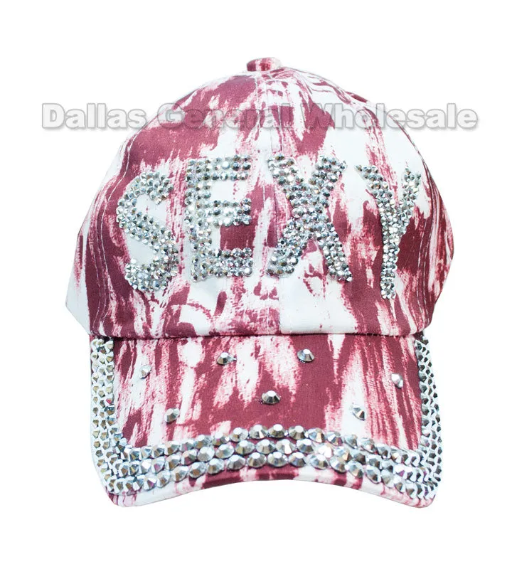 Ladies Fashion Bling Bling SEXY Caps Wholesale