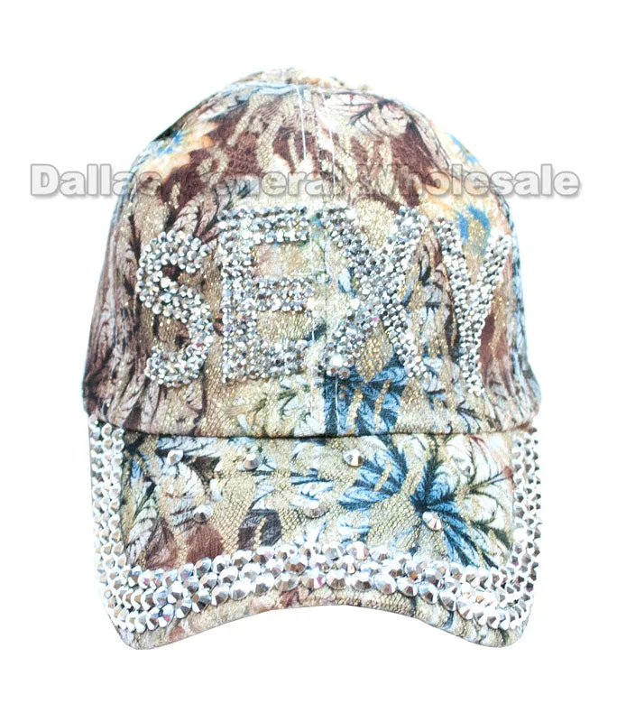 Ladies Fashion Bling Bling SEXY Caps Wholesale